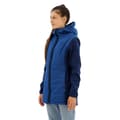 Miniatyrbild 5 av 6: Vaude Skomer Hybrid Parka Fleecejacka Med Huva Blå 36 Kvinna