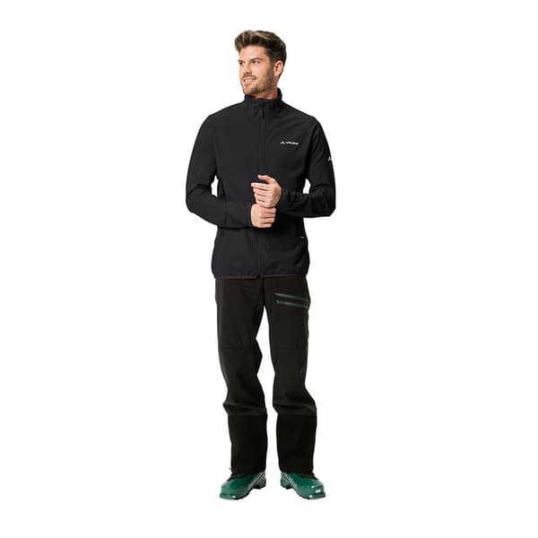 Vaude Monviso Ii Fleecejacka Med Dragkedja Svart 2XL Man