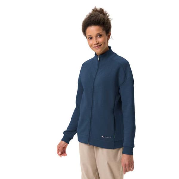 Vaude Redmont Cotton Ii Jacka Blå 40 Kvinna
