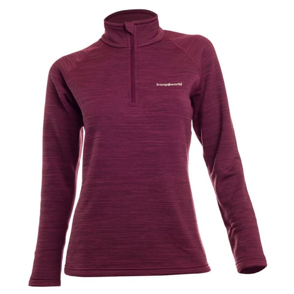 Trangoworld Nivi 45 Fleece Med Halv Dragkedja Lila S Kvinna