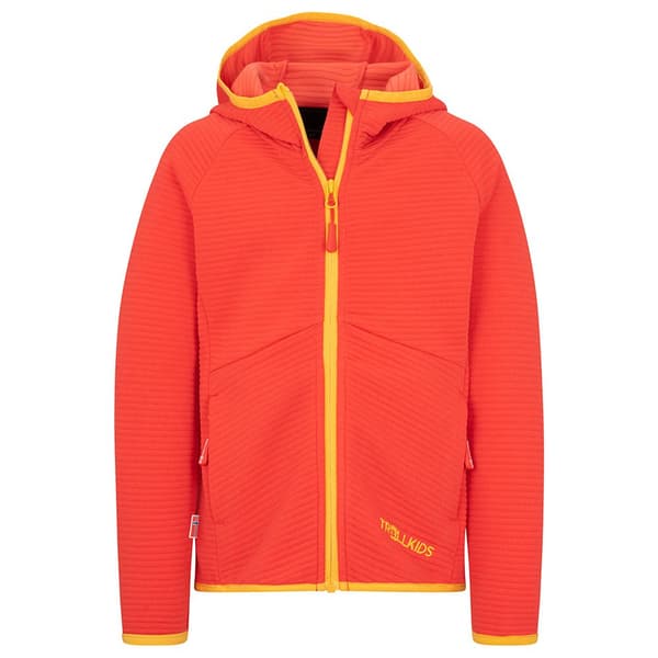 Trollkids Sogndal Jacka Orange 140 cm Pojke