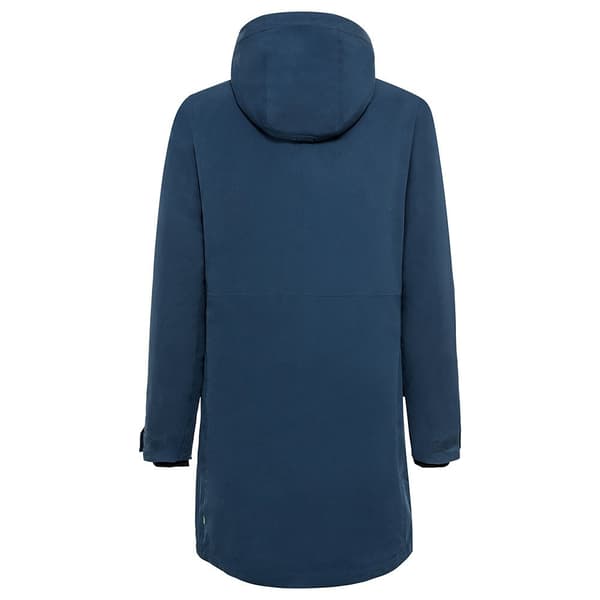 Vaude Skomer Wool Ii Parka Blå 38 Kvinna