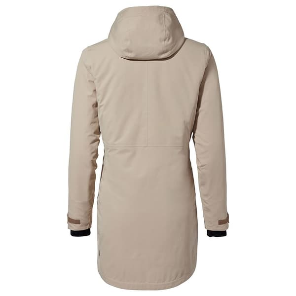Vaude Skomer Wool Ii Parka Beige 38 Kvinde