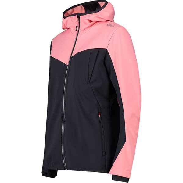 Cmp 33a2606 Jakke Sort,Rosa XL Kvinde