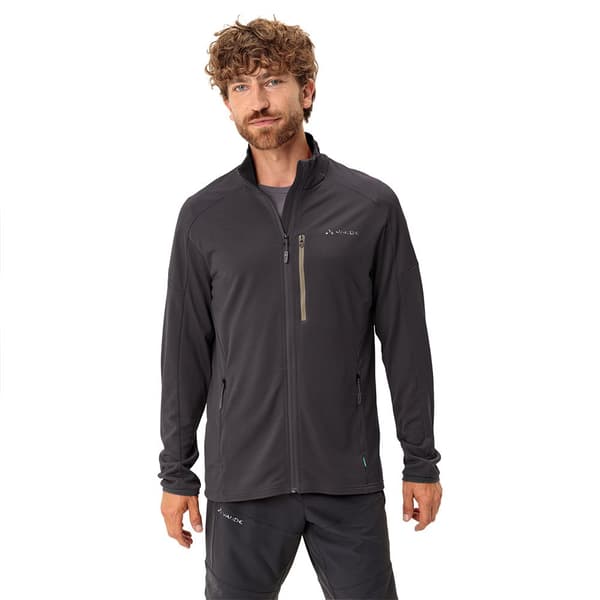Vaude Elope Ii Fleecejacka Med Huva Svart M Man