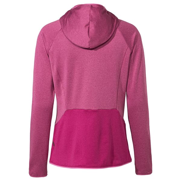 Vaude Tekoa Ii Fleecejacka Med Huva Rosa 36 Kvinna