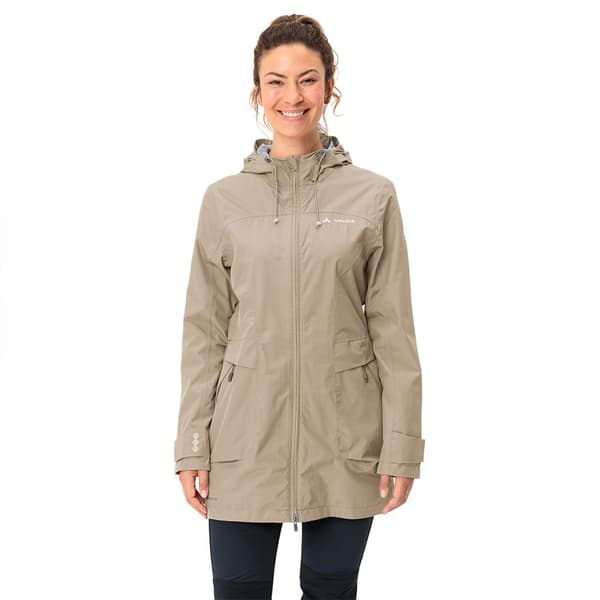 Vaude Skomer Parka Beige 36 Kvinna