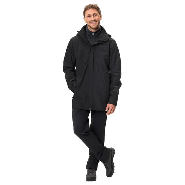 Vaude Idris 3 In 1 Iii Parka Sort S Mand