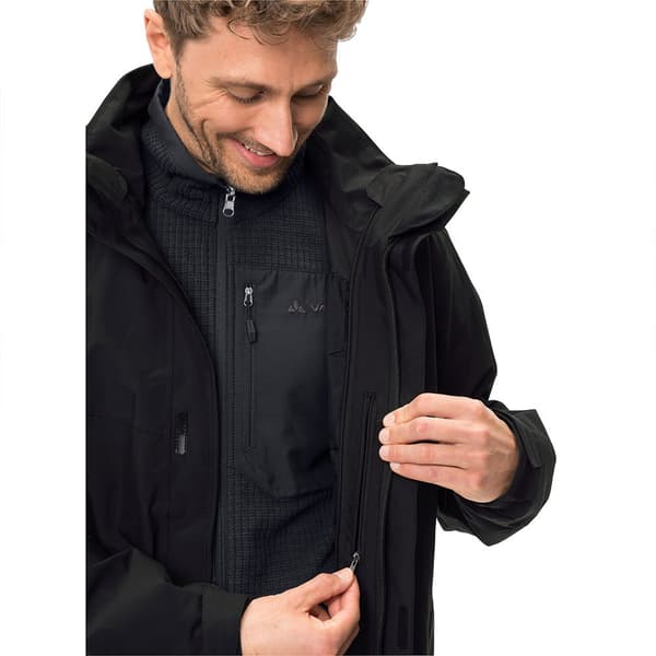 Vaude Idris 3 In 1 Iii Parka Sort S Mand