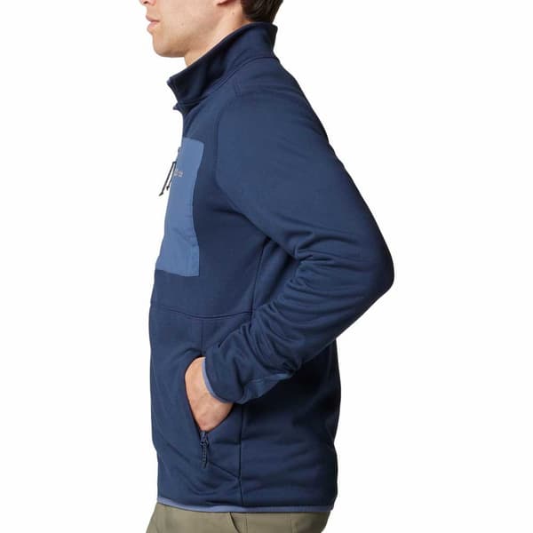Columbia Hike™ Ii Fleecejakke Med Fuld Lynlås Blå L Mand