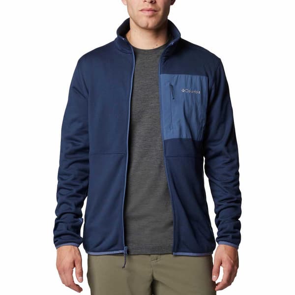 Columbia Hike™ Ii Fleecejakke Med Fuld Lynlås Blå L Mand