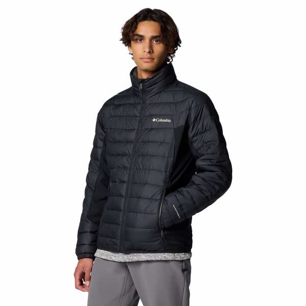 Columbia Powder Lite™ Ii Hybrid Jakke Sort XL Mand
