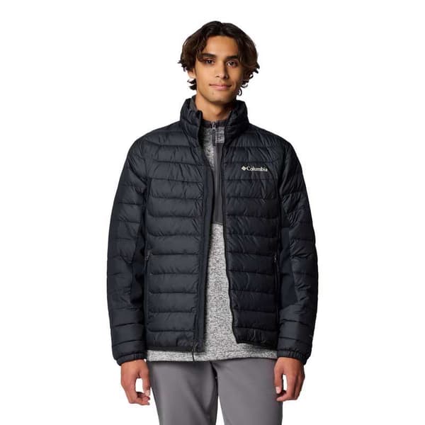 Columbia Powder Lite™ Ii Hybrid Jakke Sort XL Mand