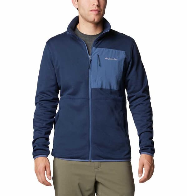 Columbia Hike™ Ii Fleecejacka Med Dragkedja Blå 2XL Man