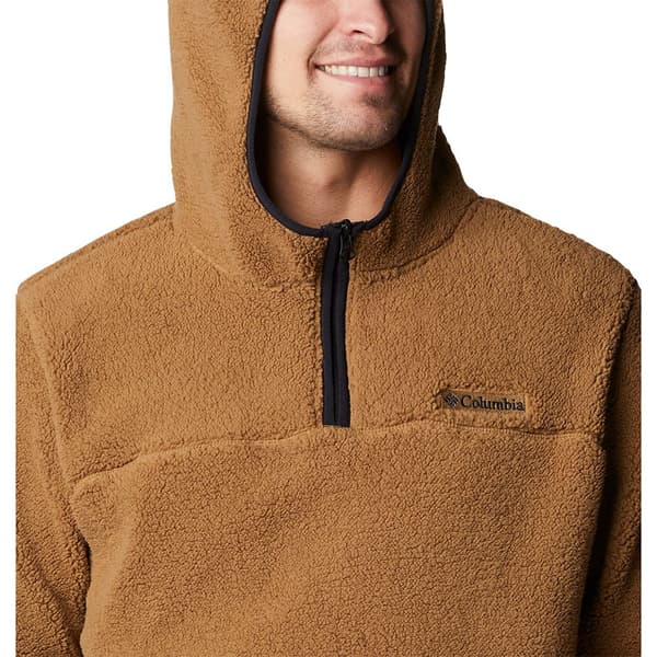 Columbia Rugged Ridge™ Iii Fleece Med Halv Dragkedja Brun XL Man