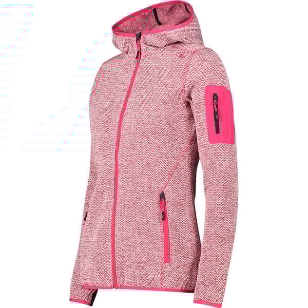 Cmp 3h19826 Fleecejakke Med Hætte Rosa 2XL Kvinde