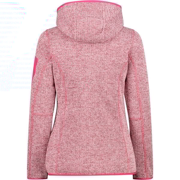 Cmp 3h19826 Fleecejakke Med Hætte Rosa 2XL Kvinde