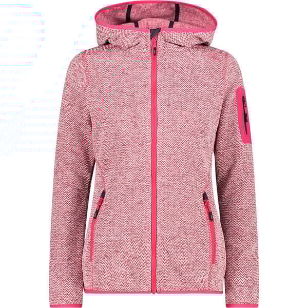Cmp 3h19826 Fleecejakke Med Hætte Rosa 2XL Kvinde