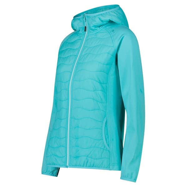Cmp Hybrid Fix Hood 32e2136 Softshelljakke Blå XS Kvinde