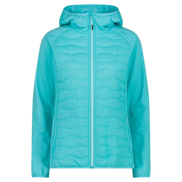 Cmp Hybrid Fix Hood 32e2136 Softshelljakke Blå XS Kvinde