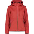 Miniatyrbillede 1 af 3: Cmp Zip Hood 32a1426 Softshelljakke Rød XL Kvinde