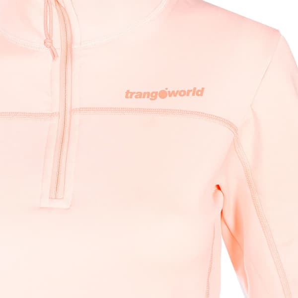 Trangoworld Bigge Puolivetoketjullinen Fleecetakki Pinkki M Nainen