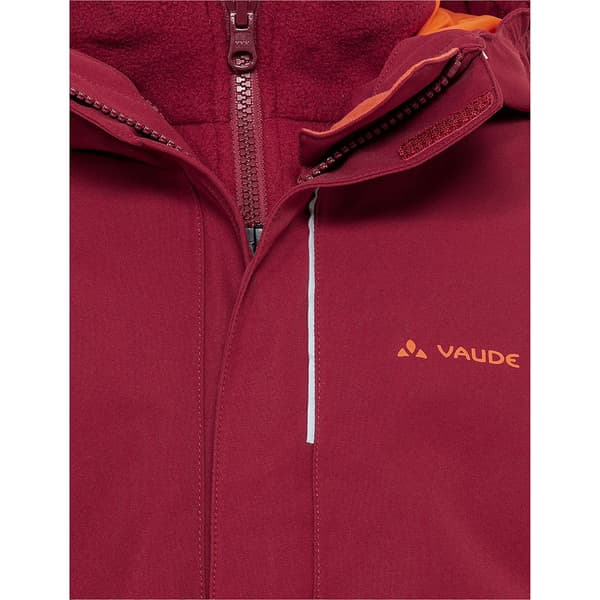 Vaude Campfire 3in1 Jacka Röd 134-140 cm Pojke