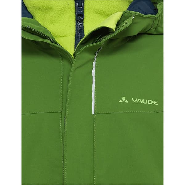 Vaude Campfire 3in1 Iv Avtagbar Jacka Grönt 110-116 cm Pojke