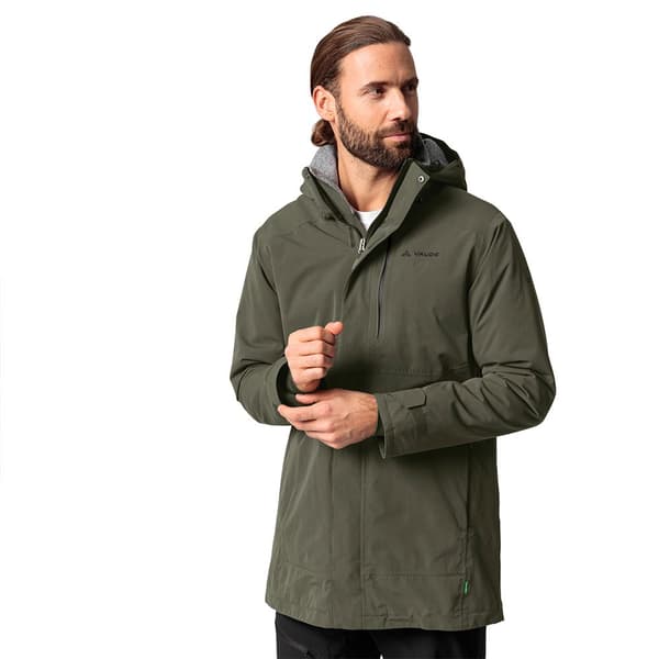 Vaude Idris Wool Ii Parka Grøn 2XL Mand