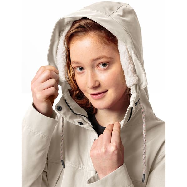 Vaude Manukau Ii Parka Beige 46 Kvinde