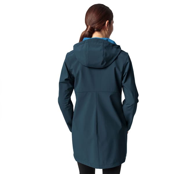 Vaude Moena Softshell Parka Blå 36 Kvinna