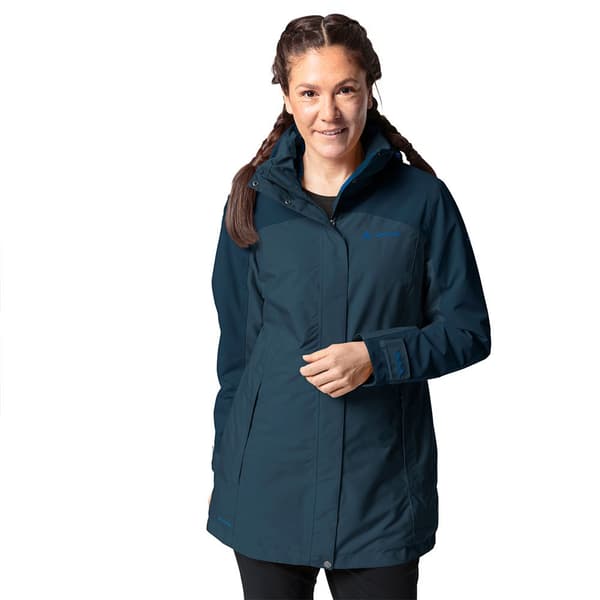Vaude Skomer Ii Parka Blå 36 Kvinna