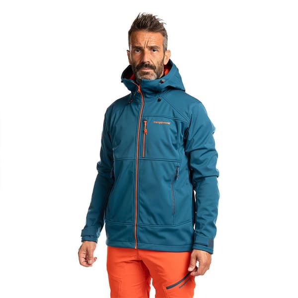 Trangoworld Trx2 Soft Pro Dr Fleecejacka Med Huva Blå L Man