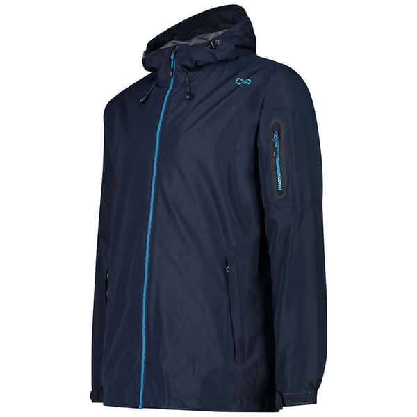 Cmp Fix Hood 32x5857 Jakke Blå S Mand