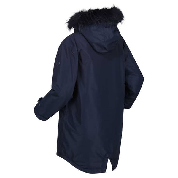 Regatta Adelyn Parka Sort 5-6 Years Dreng