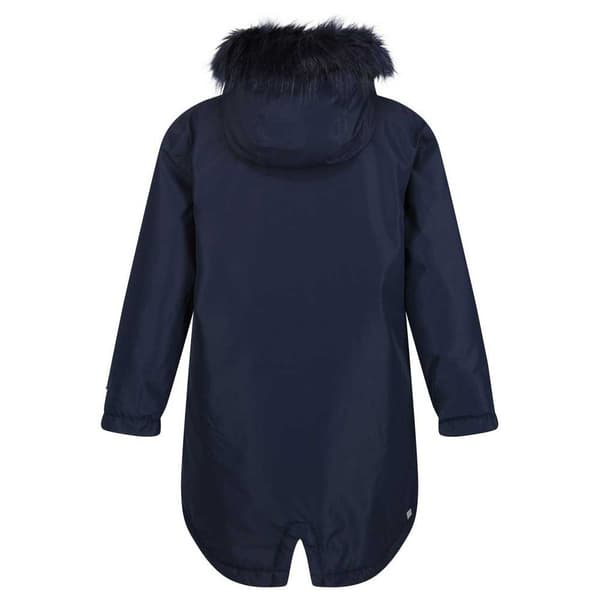 Regatta Adelyn Parka Sort 5-6 Years Dreng