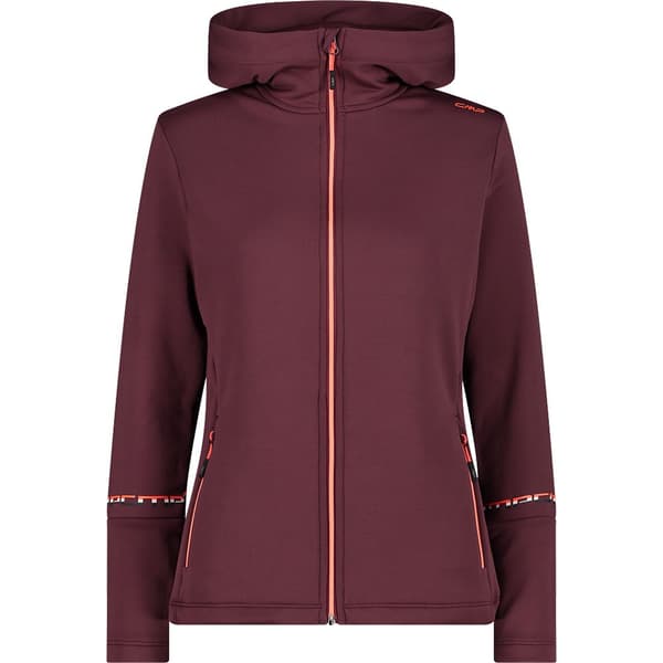 Cmp Fix Hood 32e4076 Fleecejakke Med Hætte Rosa L Kvinde