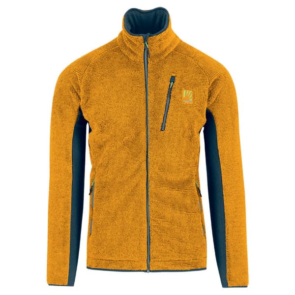 Karpos Vertice Fleecejacka Med Dragkedja Orange M Man