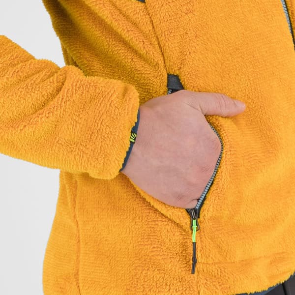 Karpos Vertice Fleecejacka Med Dragkedja Orange M Man