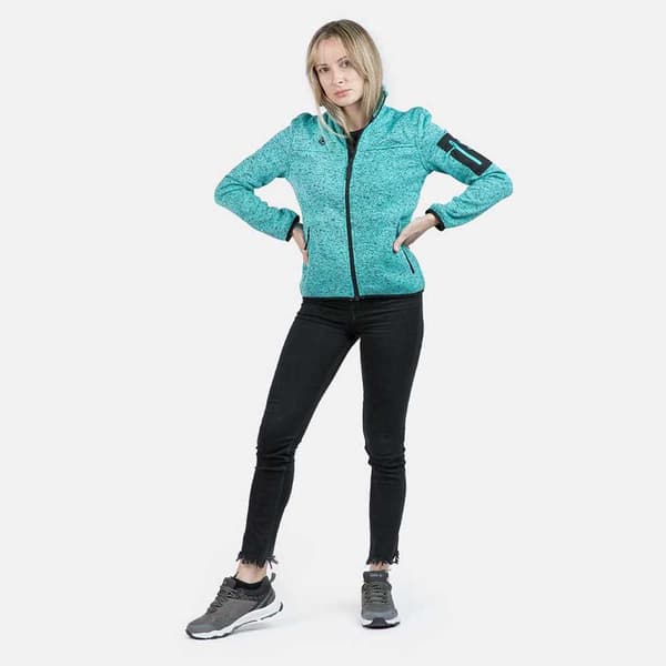 Izas Novi W Fleece Grönt XS Kvinna