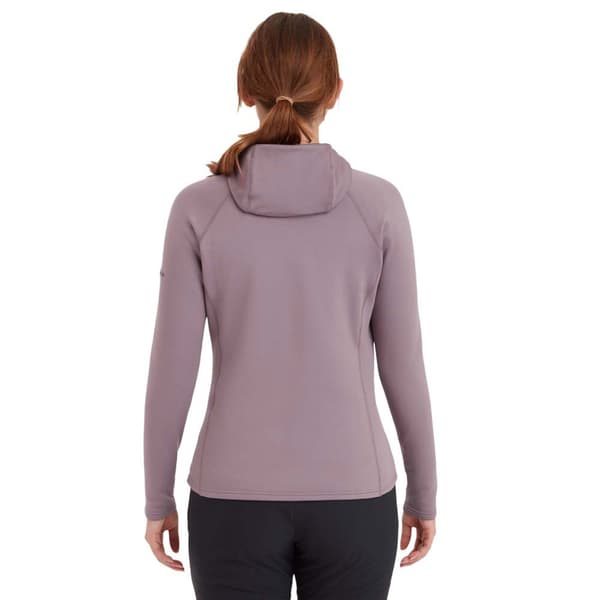 Montane Fury Lite Fleecejakke Med Fuld Lynlås Lilla S Kvinde