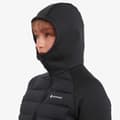 Miniatyrbillede 6 af 9: Montane Composite Dunjakke Sort S Kvinde