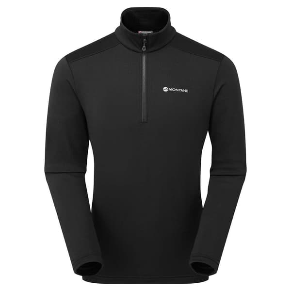 Montane Protium Pull-on Puolivetoketjullinen Fleecetakki Musta S Mies