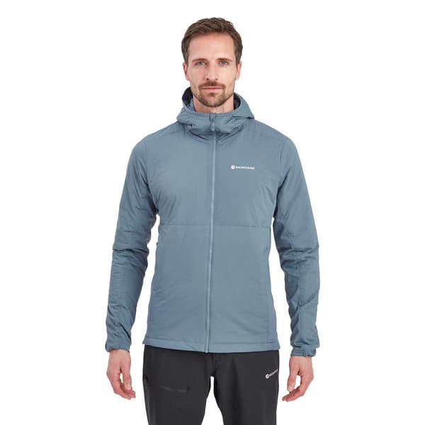 Montane Fireball Lite Fleecejacka Med Dragkedja Blå XL Man