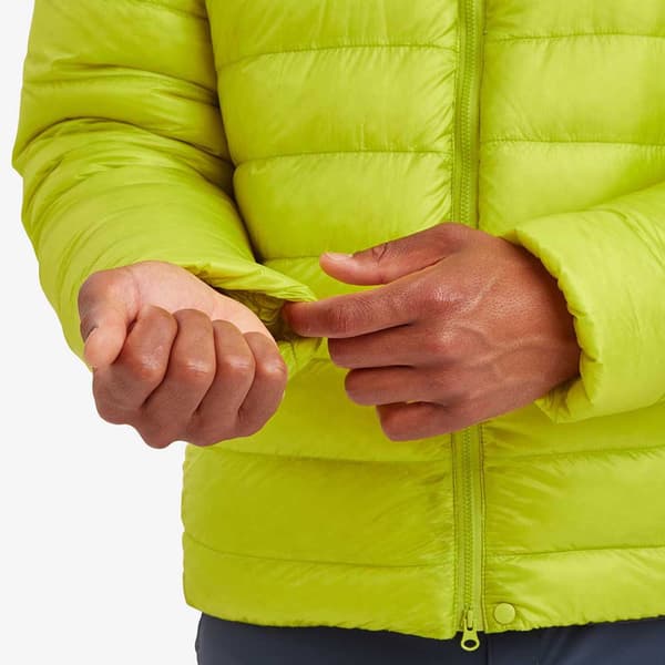 Montane Alpine 850 Untuvatakki Vihreä M Mies