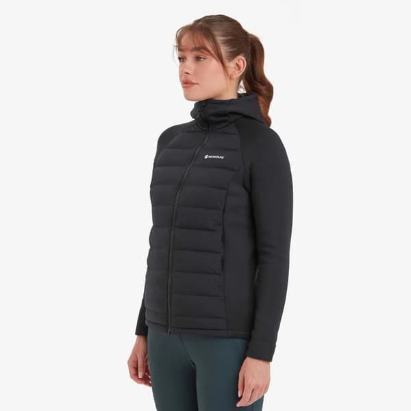 Montane Composite Dunjacka Svart XS Kvinna