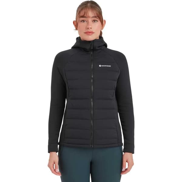 Montane Composite Dunjacka Svart XS Kvinna