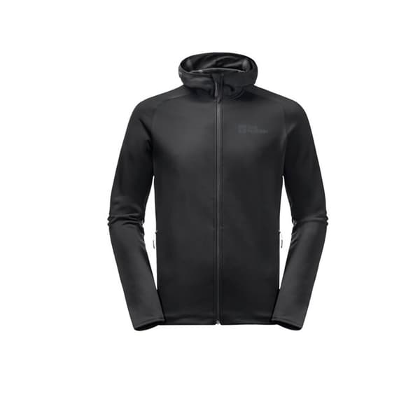 Jack Wolfskin Baiselberg Fleecejacka Med Dragkedja Svart XL Man