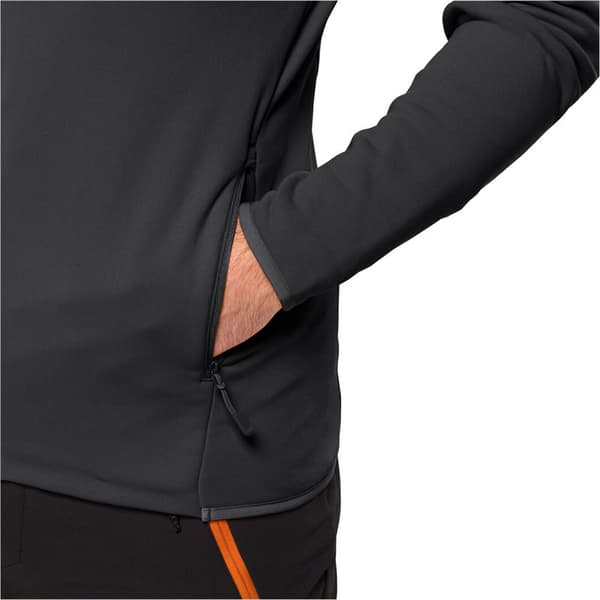 Jack Wolfskin Baiselberg Fleecejacka Med Dragkedja Svart XL Man