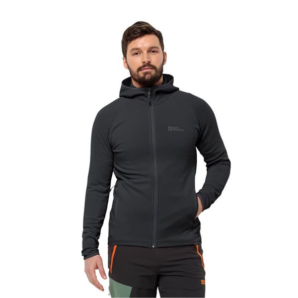 Jack Wolfskin Baiselberg Fleecejacka Med Dragkedja Svart XL Man
